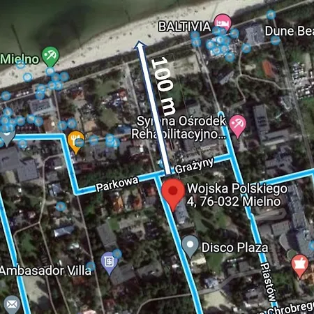 Apartment 100 Planeta 100 M Od Plazy